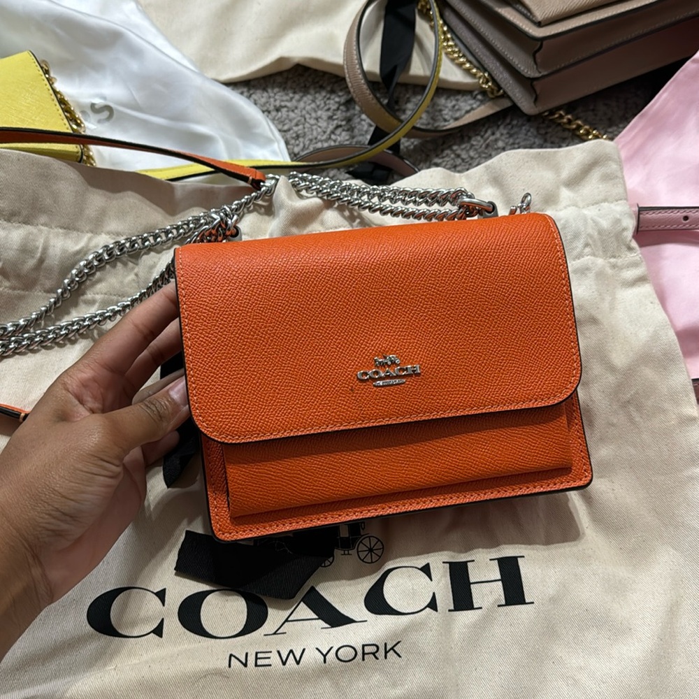 coach mini klare crossbody bag